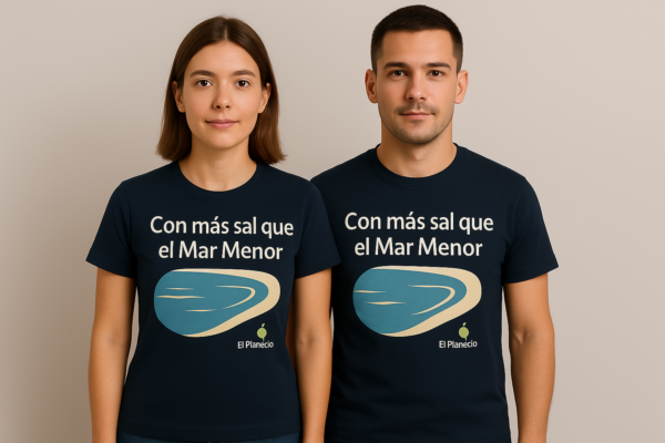 camiseta con más sal que el mar menor chico y chica
