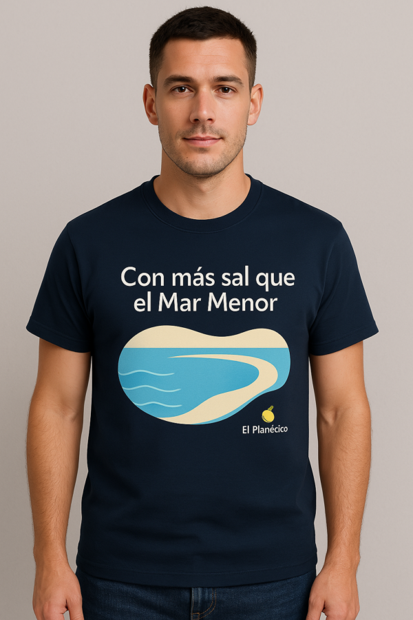 CAMISETA AZUL MARINO HOMBRE