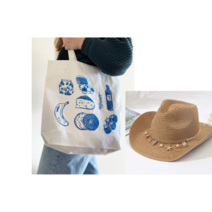 Pack Eco Chic: Bolsa de Tela + Sombrero Sostenible