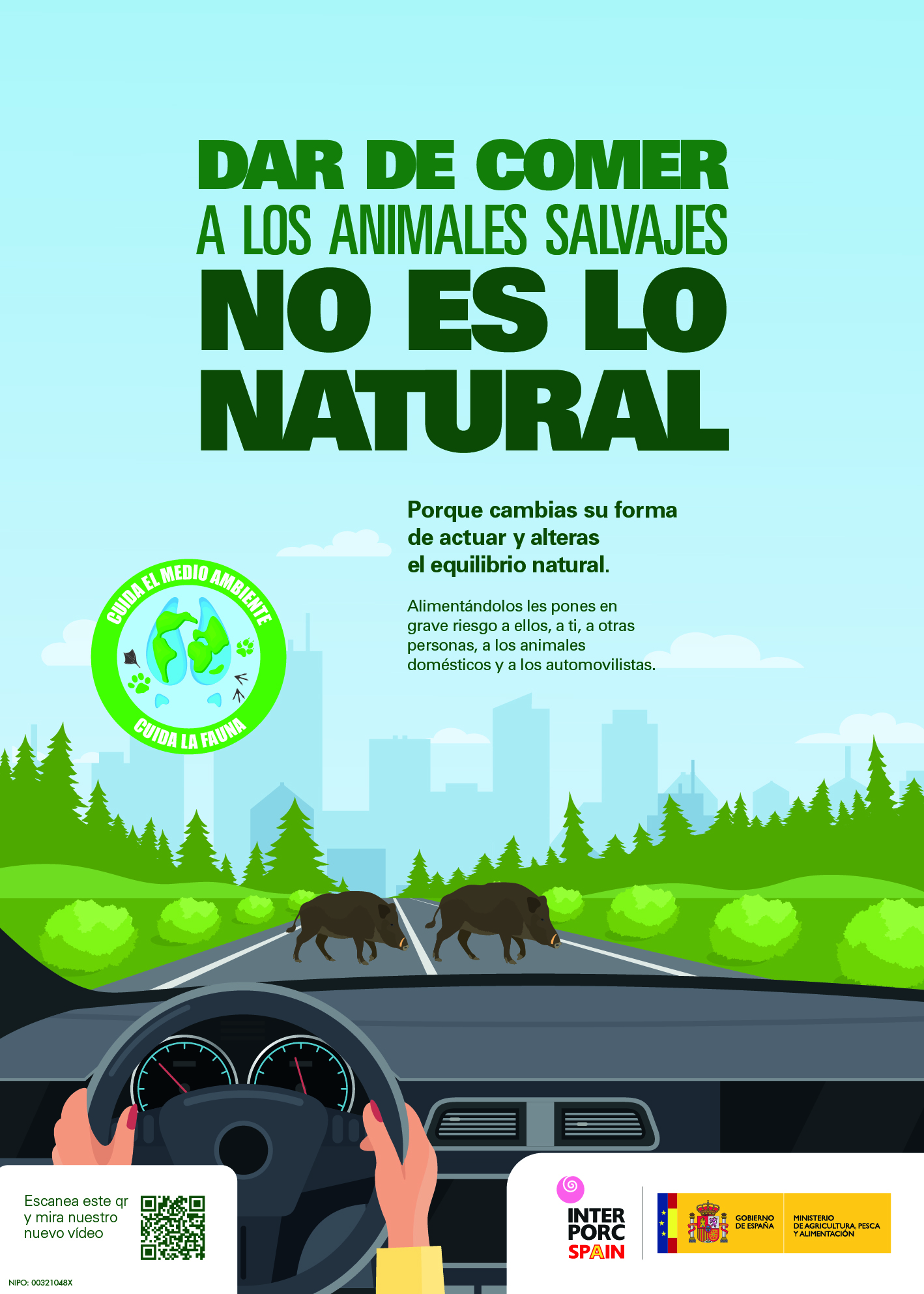 alimentar animales