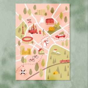 Mapa Ilustrado / Guía Local