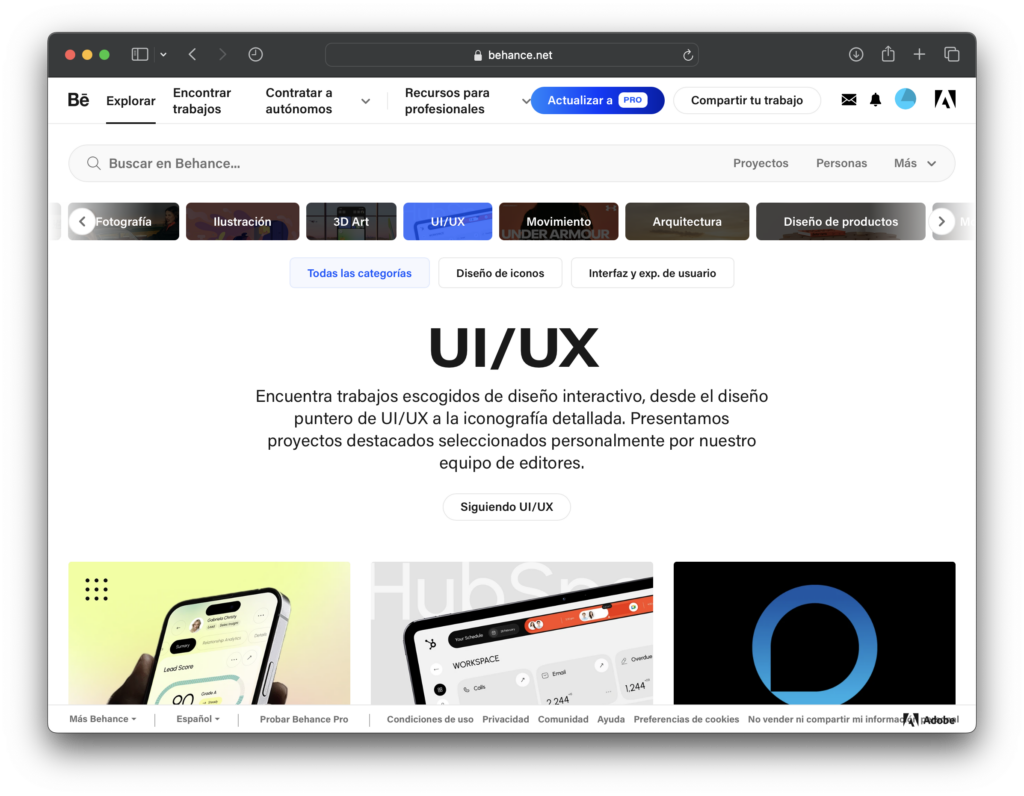 uxui behance