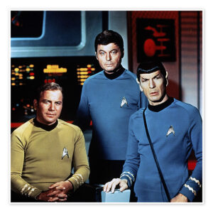star trek poster de los protagonistas