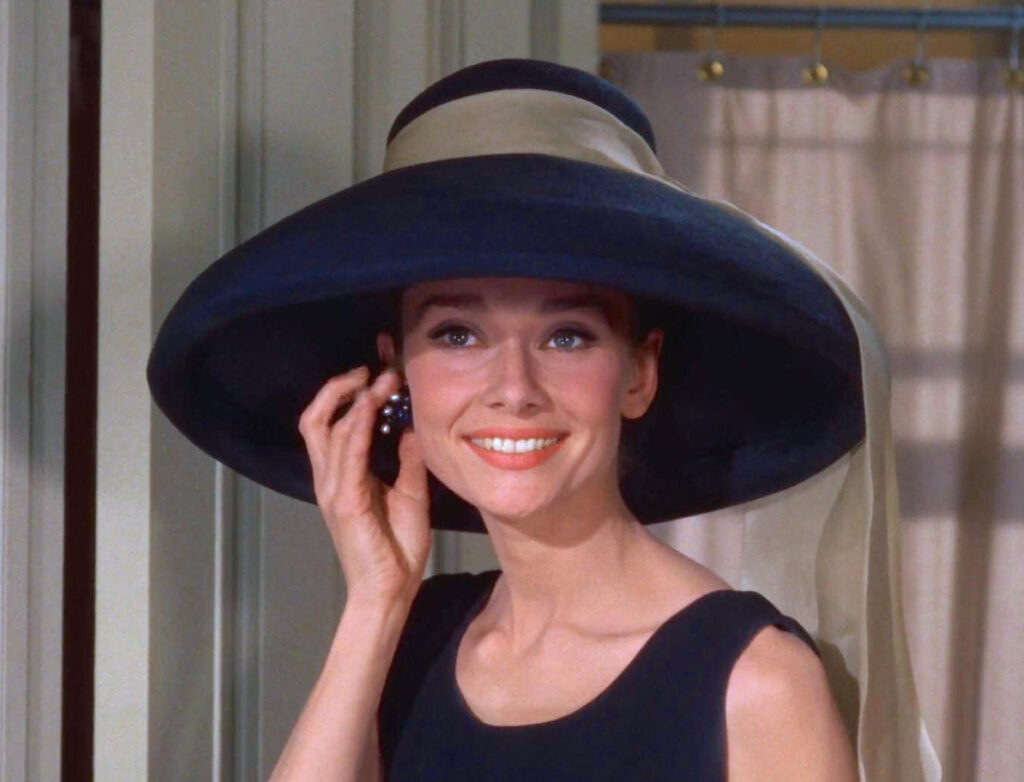 audrey hepburn sombrero