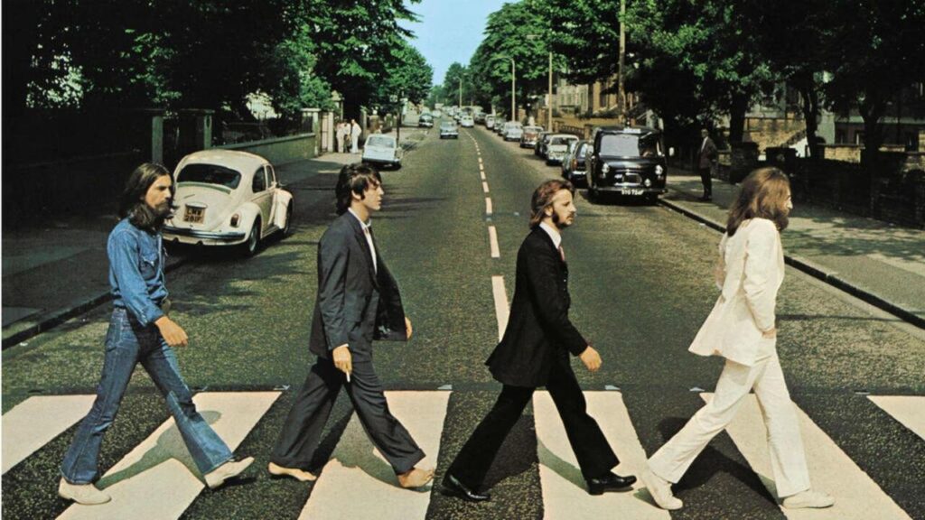 The Beatles abbey road poster