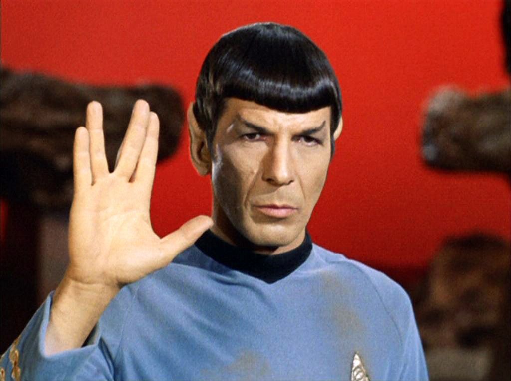 star trek famoso gesto de la mano