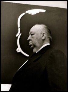 alfred hitchcock silueta famosa