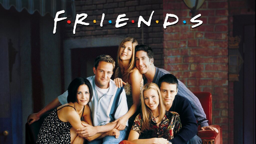 friends cartel promocional serie nombre