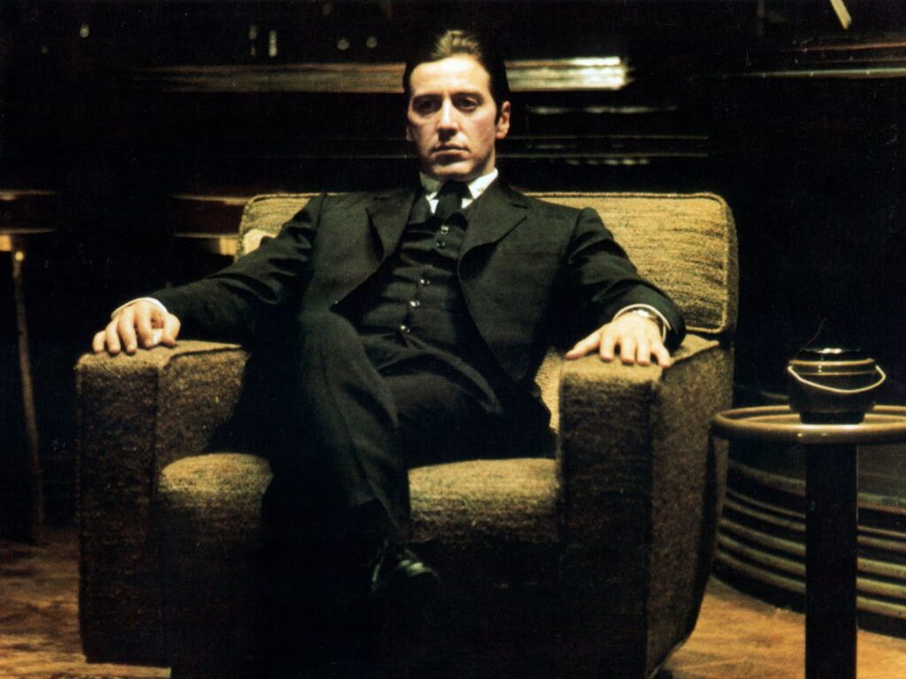 el padrino escena de la pelicula