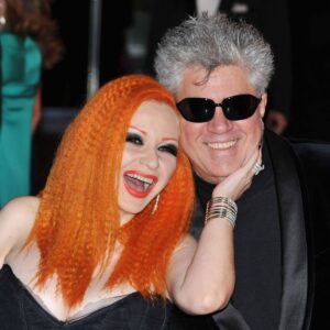 alaska y almodovar en premiere
