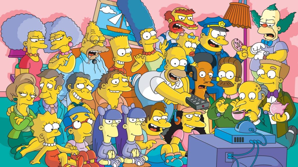 los simpsons cast completo
