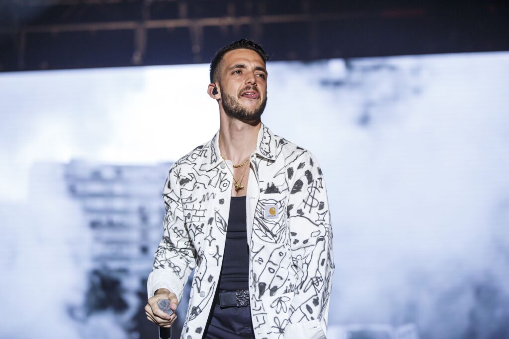 ctangana en un concierto festival