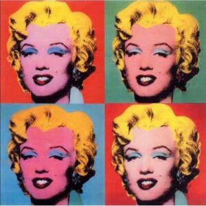 marilyn monroe arte contemporaneo