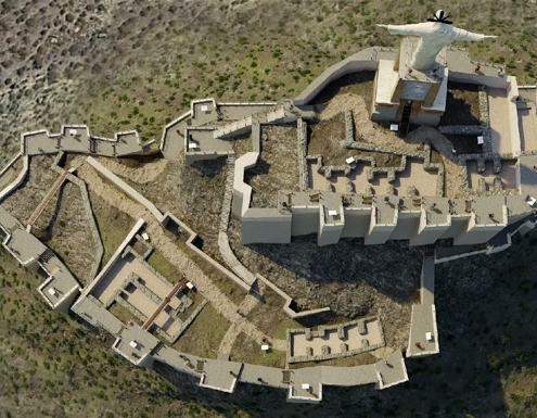 Mejores miradores. castillo monteagudo 3