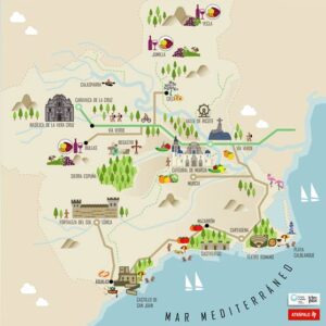 Mapa Murcia