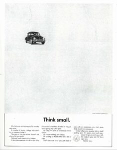 think small