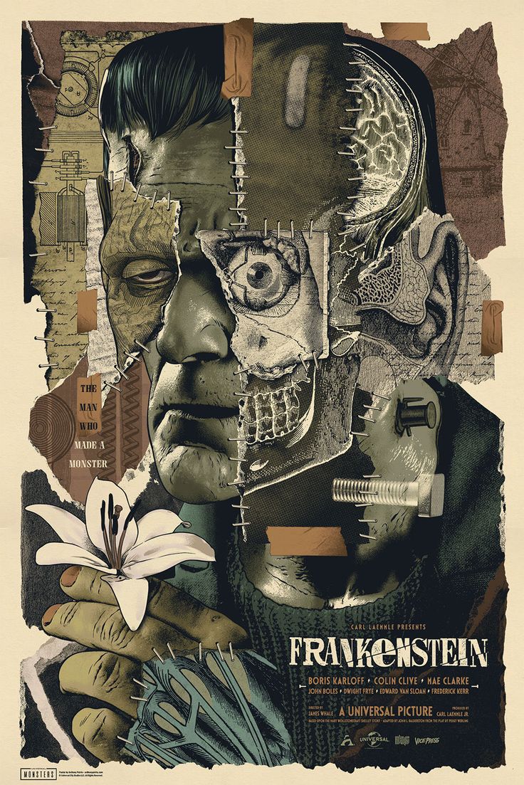 frankenstein poster