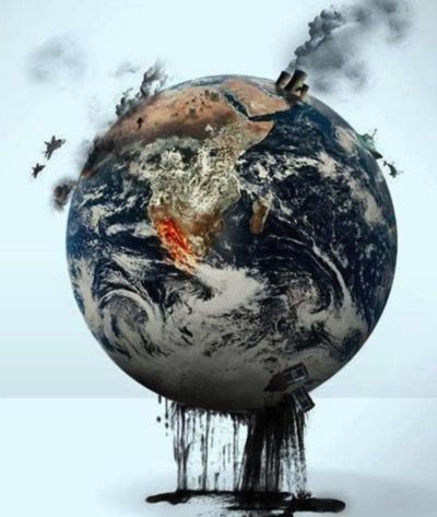PLANETA DERRITIENDOSE