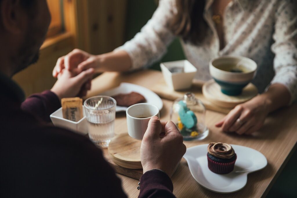 Desayuno pareja