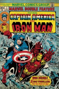 Iron man y capitán américa