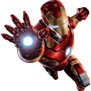 iron man dispara