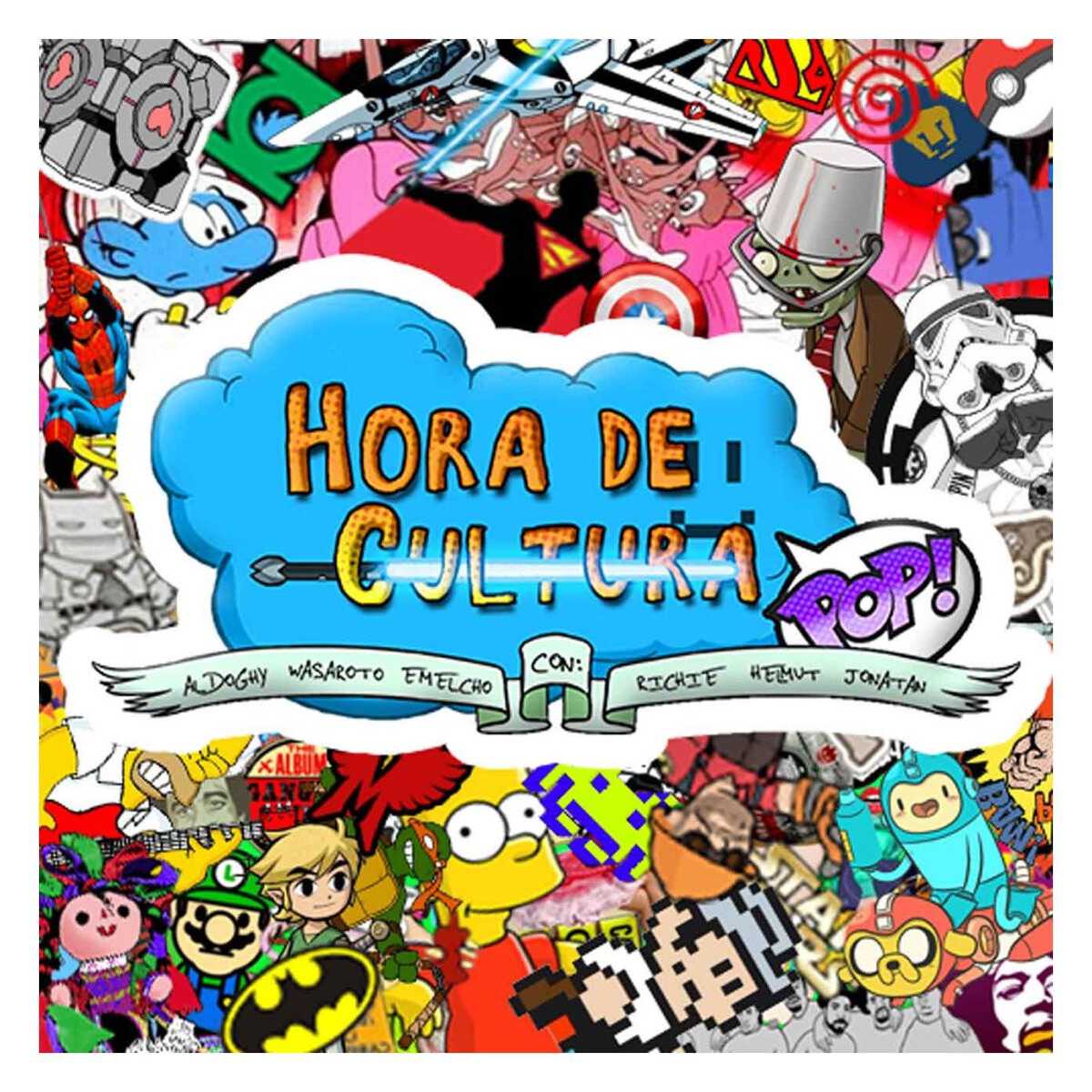 Cartel hora de cultura pop