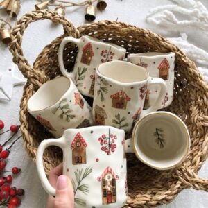 X mas mugs