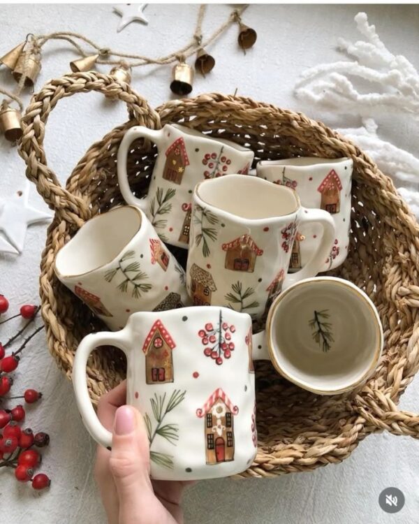 X mas mugs