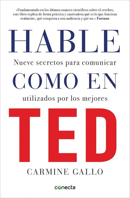 Libro hable como en ted