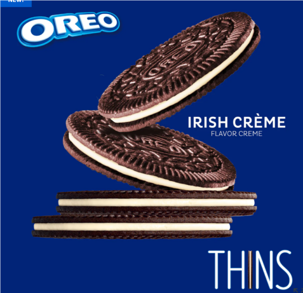OREO Thins Irish Crème Chocolate Sandwich Cookies - Imagen 3