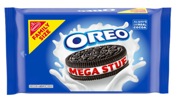 OREO Mega Stuf Chocolate Sandwich Cookies