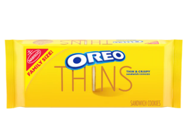 OREO Thins Golden Sandwich Cookies