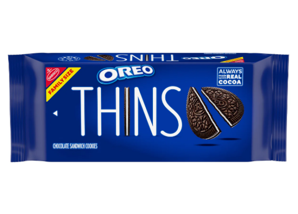 OREO Thins Chocolate Sandwich Cookies