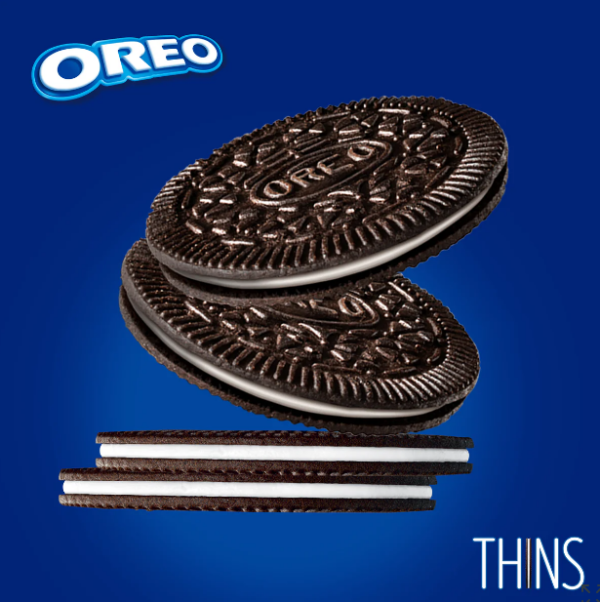 OREO Thins Chocolate Sandwich Cookies - Imagen 2