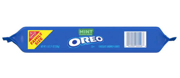 OREO Mint Creme Chocolate Sandwich Cookies - Imagen 2