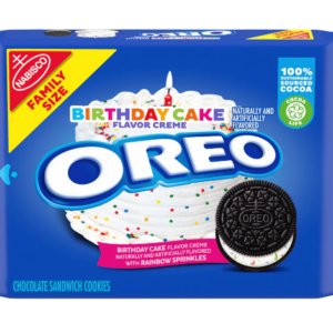 OREO Birthday Cake Chocolate Sandwich Cookies