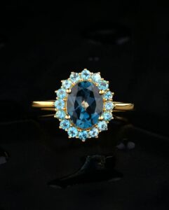 Anillo bahia dorada