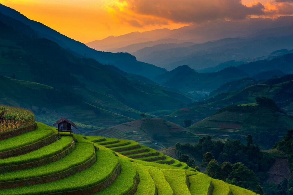 Paisaje de Vietnam