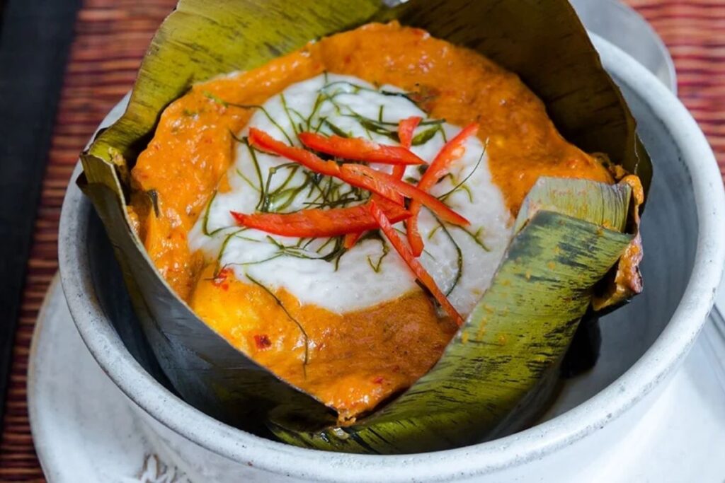 Amok, comida de Cambodia