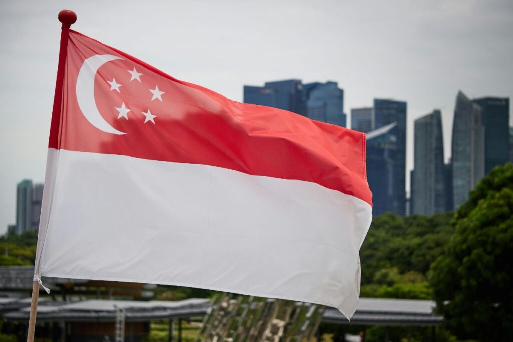 Bandera de Singapur