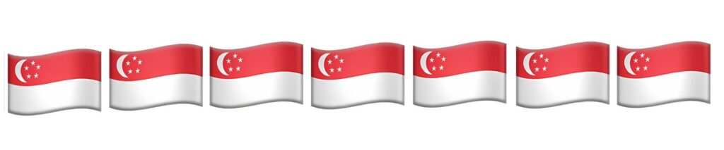 Bandera de Singapur