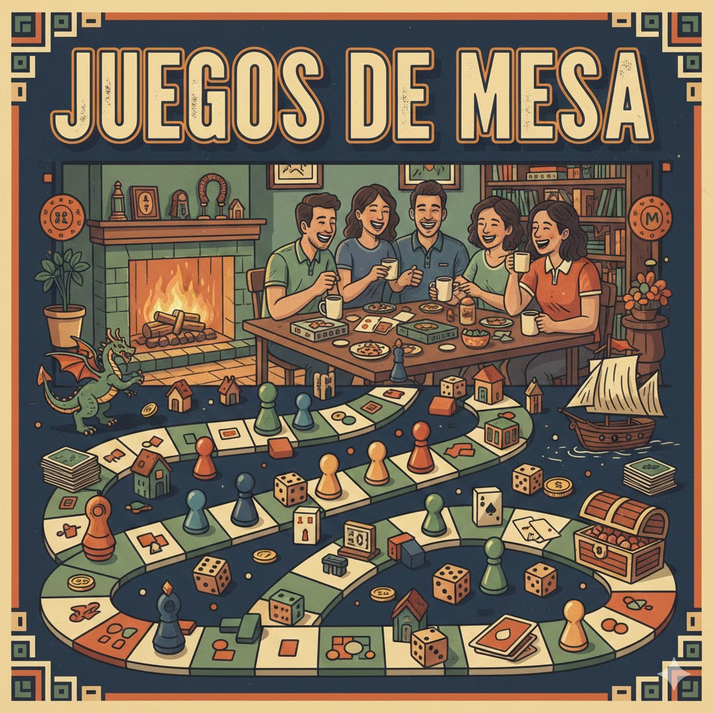 “Logotipo Juegos de Mesa"