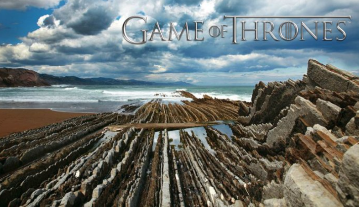 Playa de Itzurun (Zumaia) — Juego de Tronos