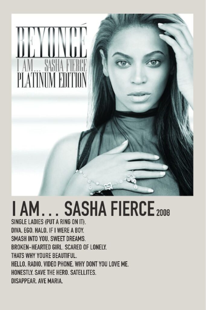 Listado de canciones I am sasha fierce