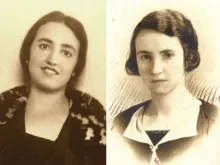Foto de la genetista Jimena Fernández de la Vega (izquierda) y de su hermana pediatra, Elisa (derecha).