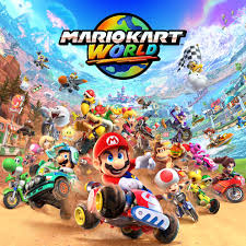 Mario en una carrera