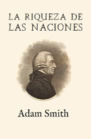 Titulo del libro, imagen de Adam Smith