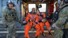 Fin de una misión a la Luna histórica: así ha sido el amerizaje de la tripulación de la misión Artemis II a la tierra