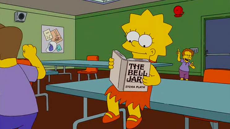 Lisa leyendo