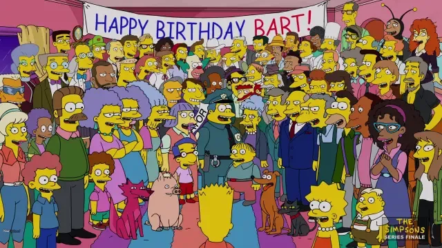 Fiesta sorpresa a Bart en su casa